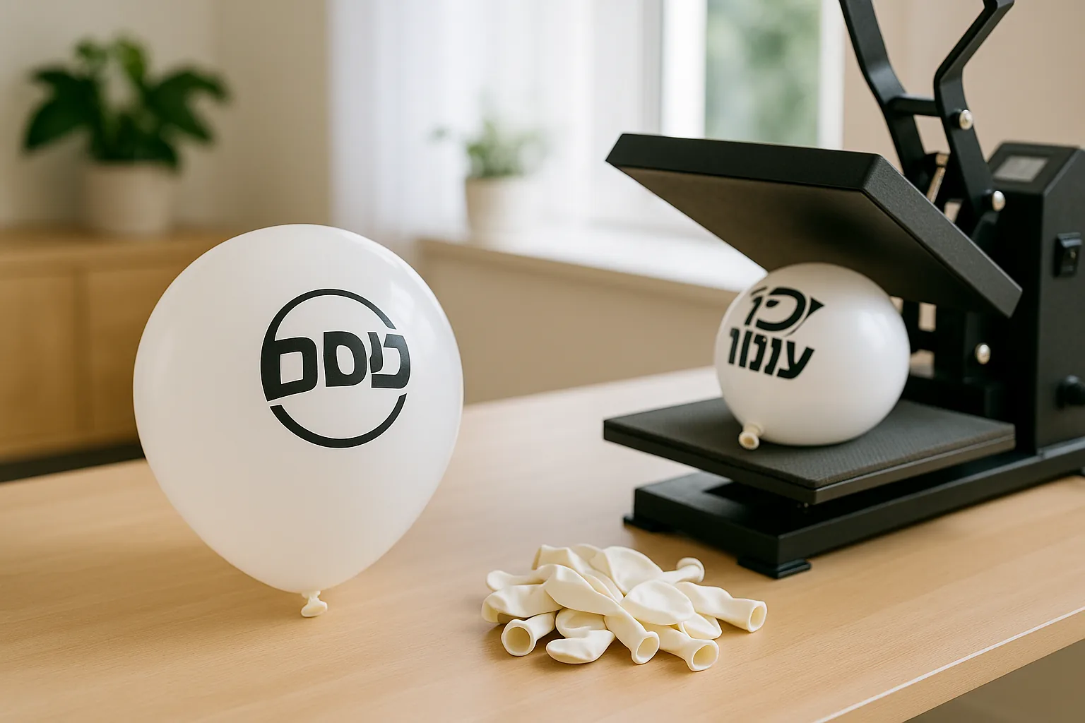 הדפסה על בלונים - maayan-balloons